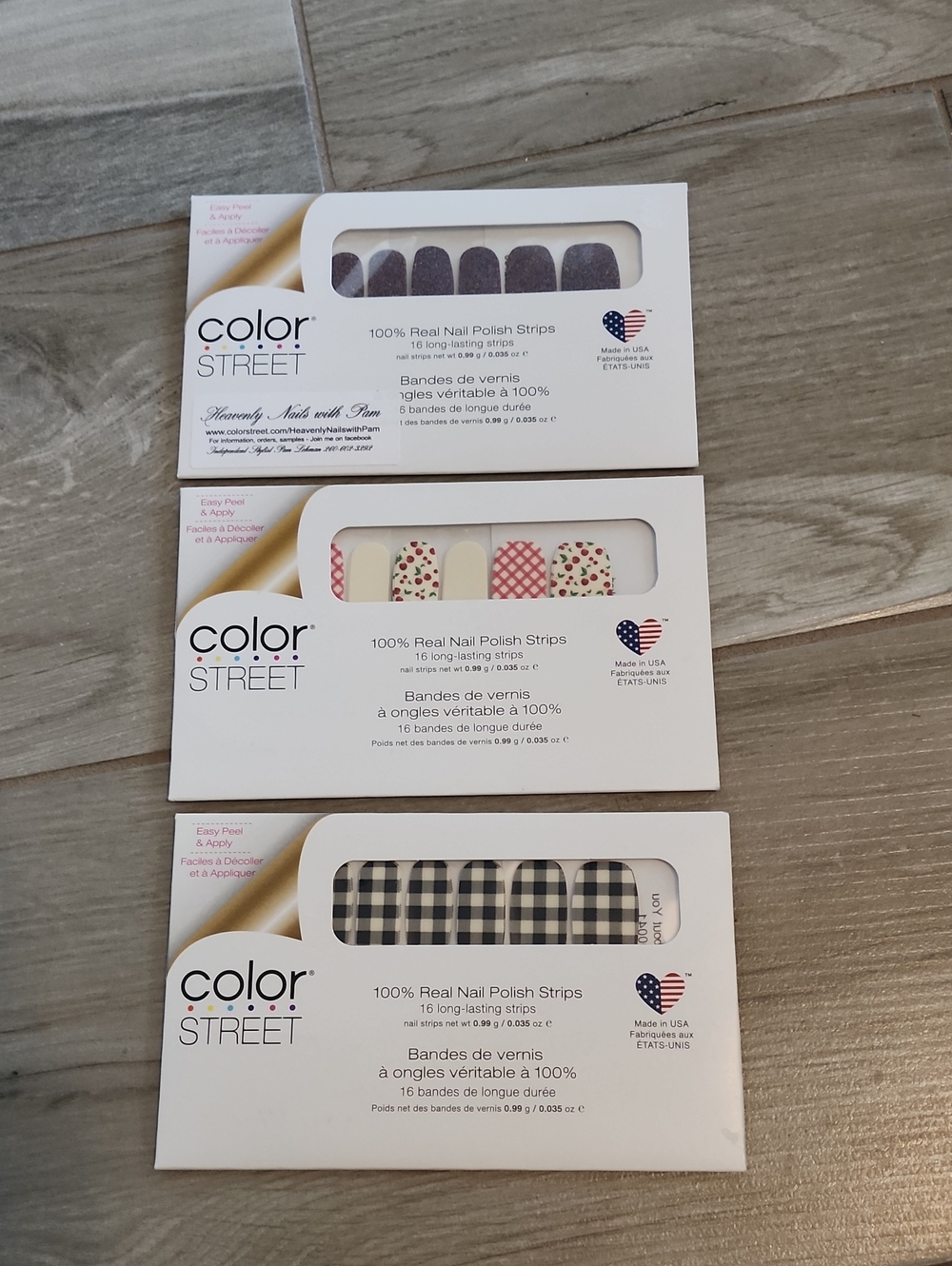 NWT Color Street Nails Bundle Of 3